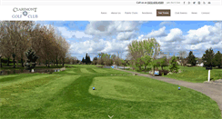 Desktop Screenshot of claremontgolfclub.com